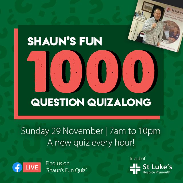 Shaun's Fun 1000 Question Quizalong