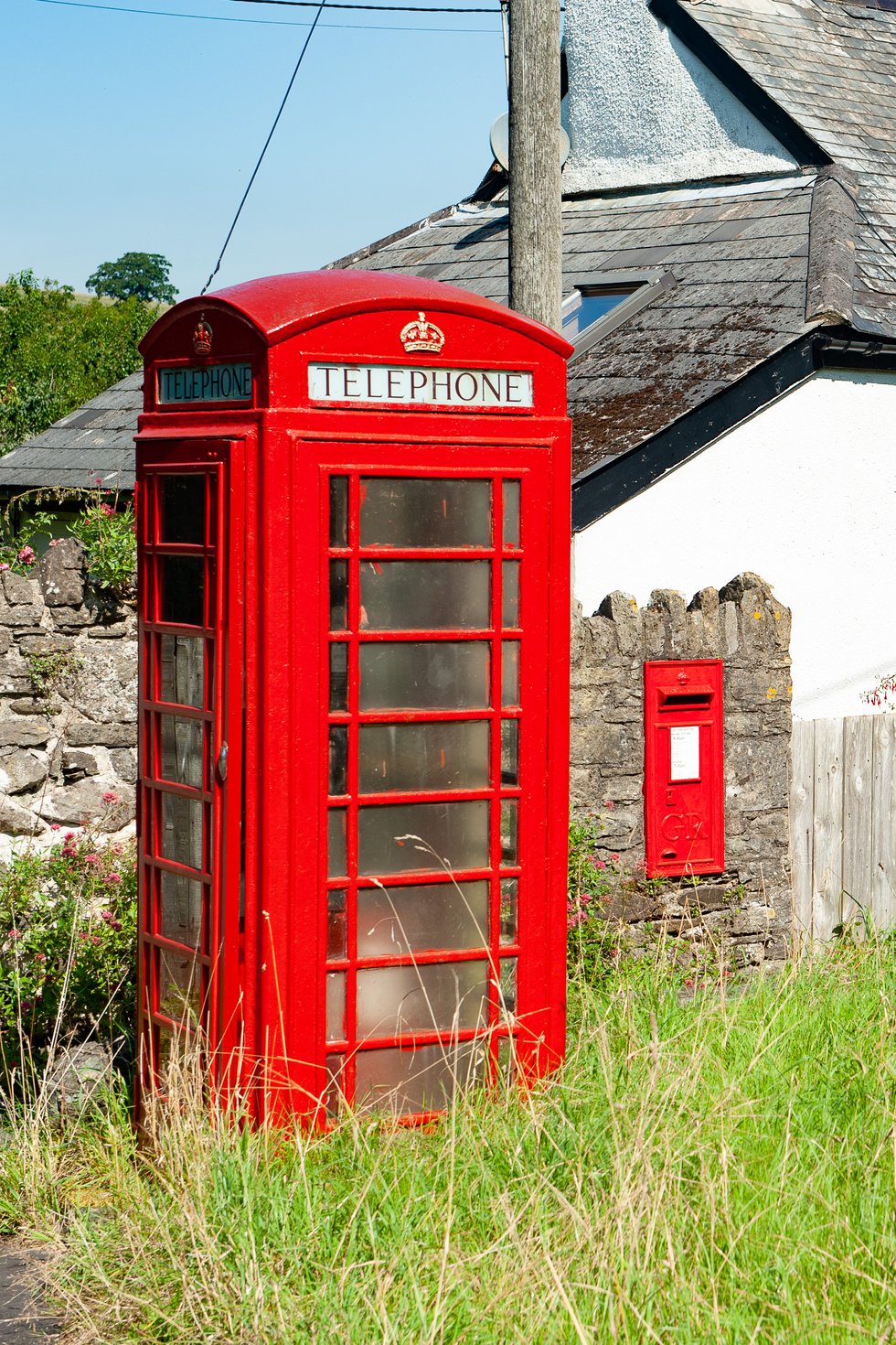 Helen Northcott has photographed Dartmoor's remaining red phone boxes