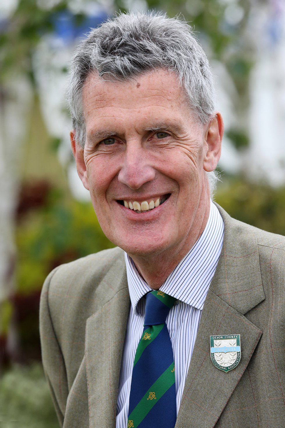 David Fursdon, The Lord-Lieutenant of Devon will take the official salute at the Great Devon Parade 2021