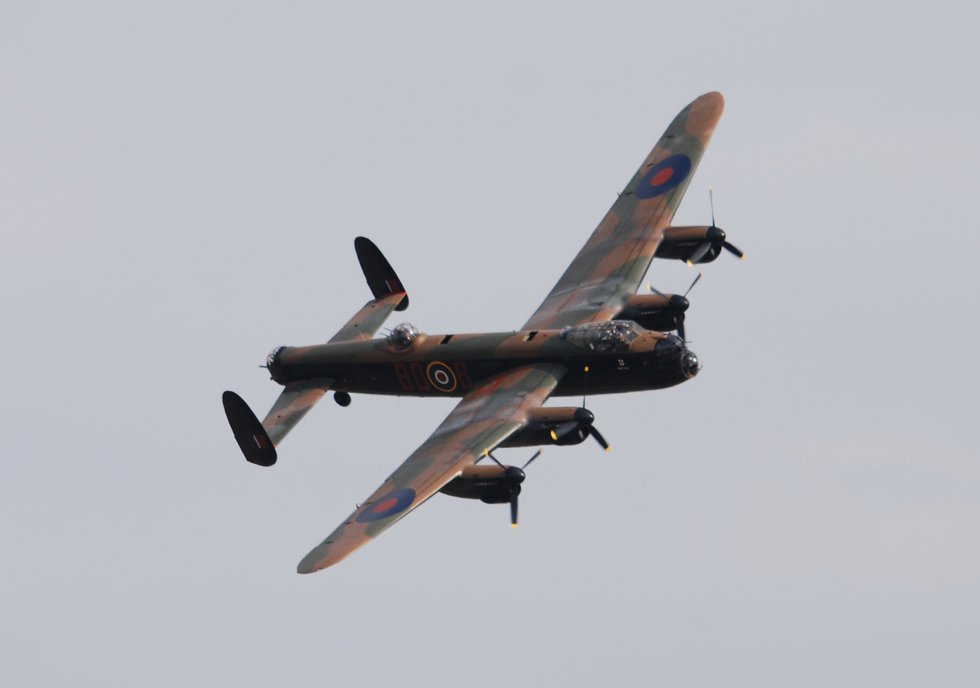 The Lancaster is an impressive sight