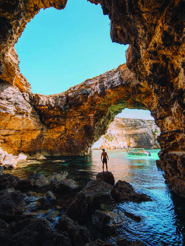 Caves Comino Malta