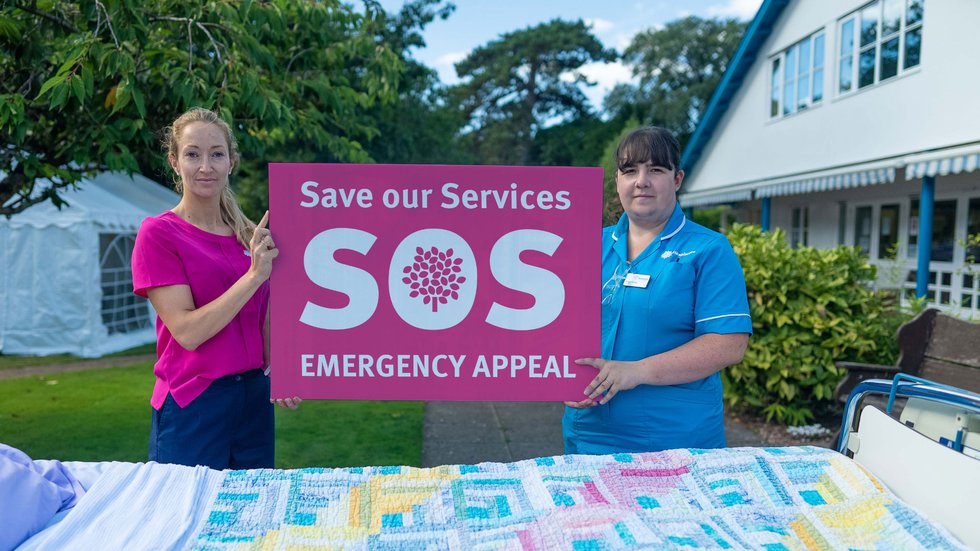 Hospiscare nurses are asking local residents to help save the hospice’s vital services.