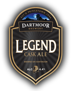 Dartmoor Brewery bar runner. 